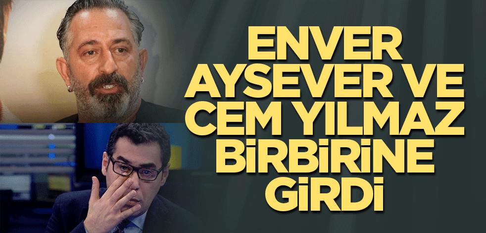 Enver Aysever ve Cem Yılmaz birbirine girdi