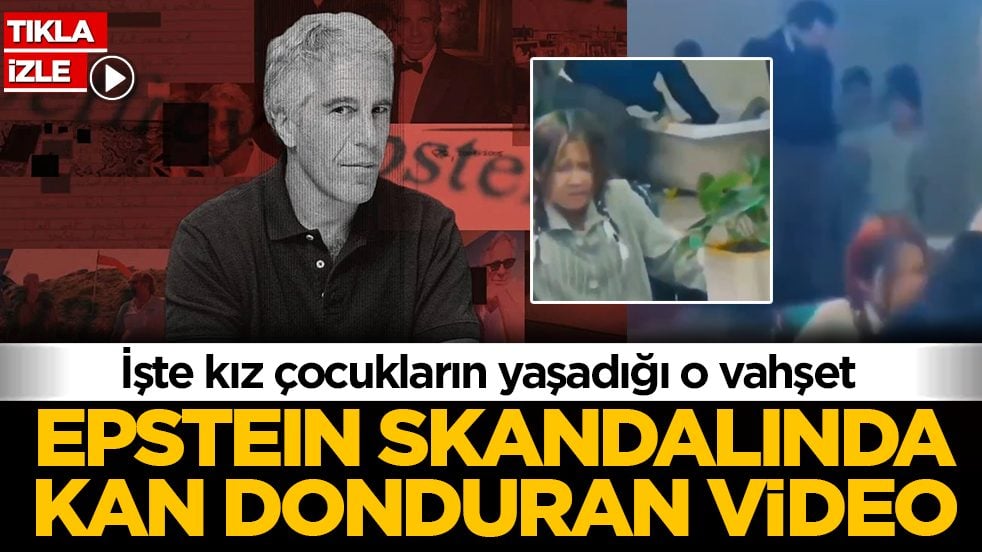 Epstein skandalında kan donduran video! İşte kız çocukların yaşadığı o vahşet