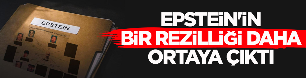 Epstein'in bir rezilliği daha ortaya çıktı