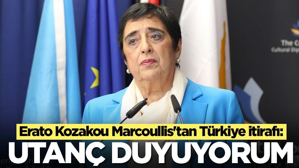 Erato Kozakou Marcoullis'tan Türkiye itirafı: Utanç duyuyorum