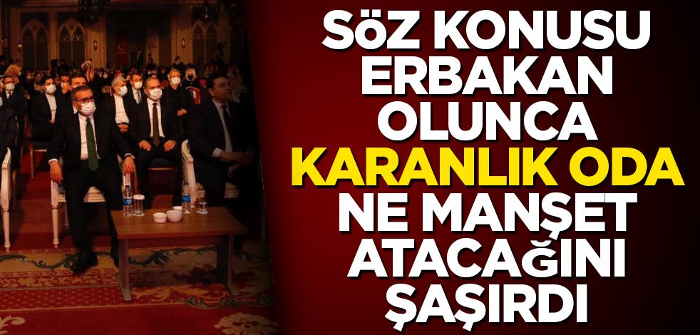 Erbakan anması karanlık Oda'yı rahatsız etti