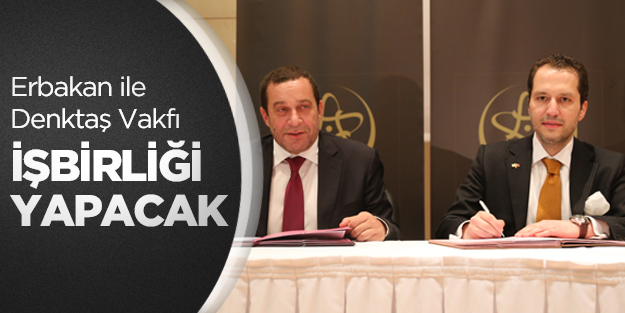 Erbakan ile Denktaş Vakfı işbirliği yapacak