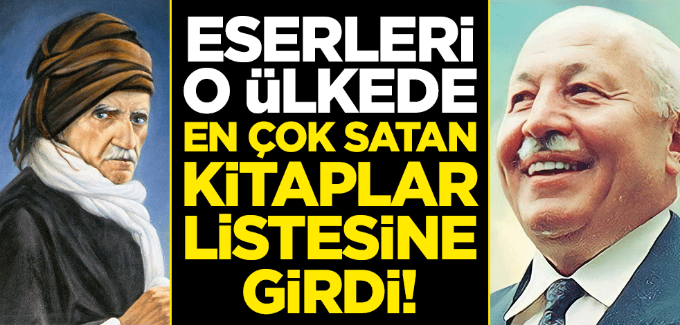 Erbakan'ın ve Bediüzzaman'ın eserleri, o ülkede en çok satan kitaplar listesine girdi!