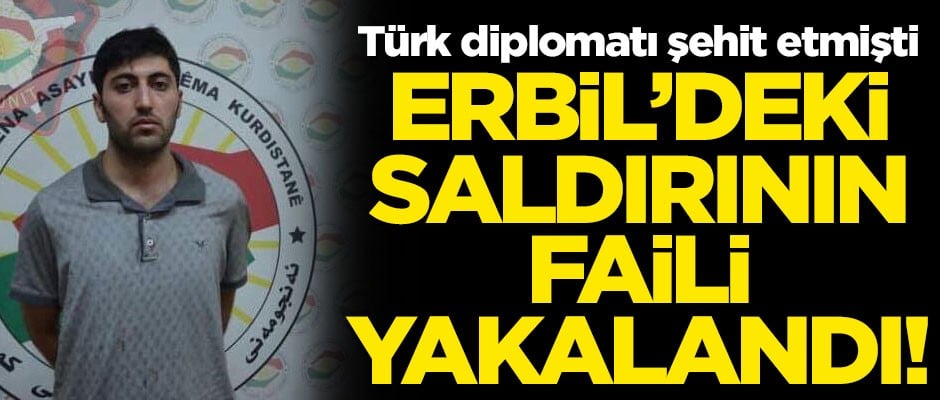 Erbil'de Türk diplomat Osman Köse'yi şehit eden Mazlum Dağ yakalandı