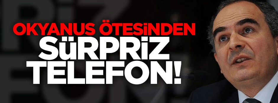 Erdem Başçı'ya okyanus ötesinden sürpriz telefon