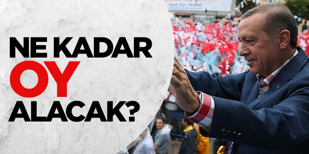 Erdoğan 24 milyon ile Cumhurbaşkanı seçilir