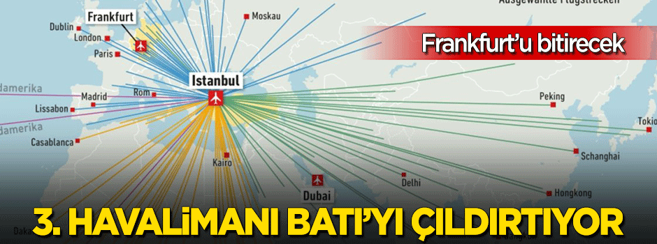 Erdoğan 3. Havalimanı'na dikkat çekti: Batı çıldırıyor!