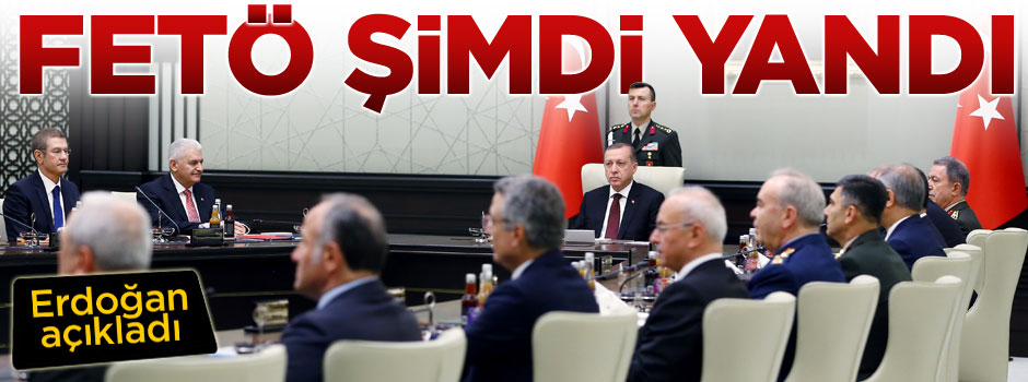 Erdoğan açıkladı, FETÖ şimdi yandı!