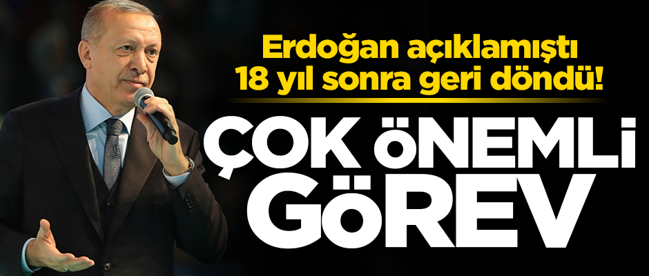 Erdoğan açıklamıştı! Yeniden faaliyete geçti