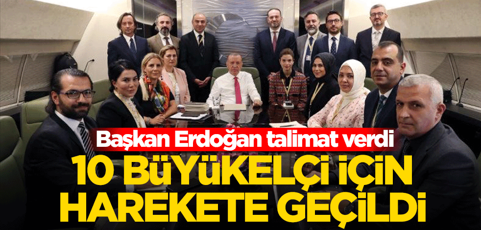 Erdoğan Afrika dönüşü konuştu: 10 Büyükelçi için harekete geçildi