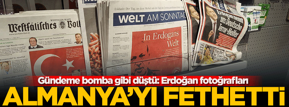 Erdoğan, Almanya'yı fethetti! Gündeme bomba gibi düştü