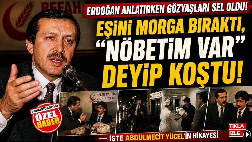 Erdoğan anlatırken gözyaşları sel oldu! Eşini morga bıraktı, “Nöbetim var” deyip koştu! İşte Abdülmecit Yücel'in hikayesi