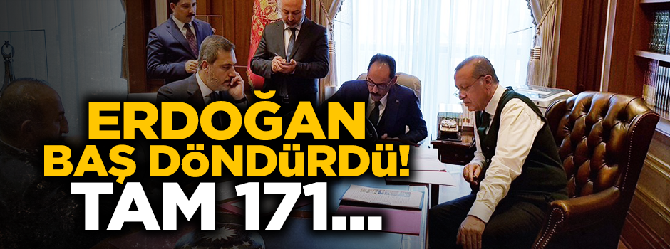 Cumhurbaşkanı Erdoğan'ın yoğun mesaisi rakamlara böyle yansıdı