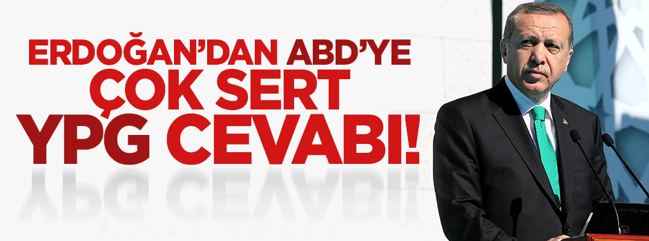 Erdoğan'dan bayram namazı çıkışında ABD'ye YPG cevabı