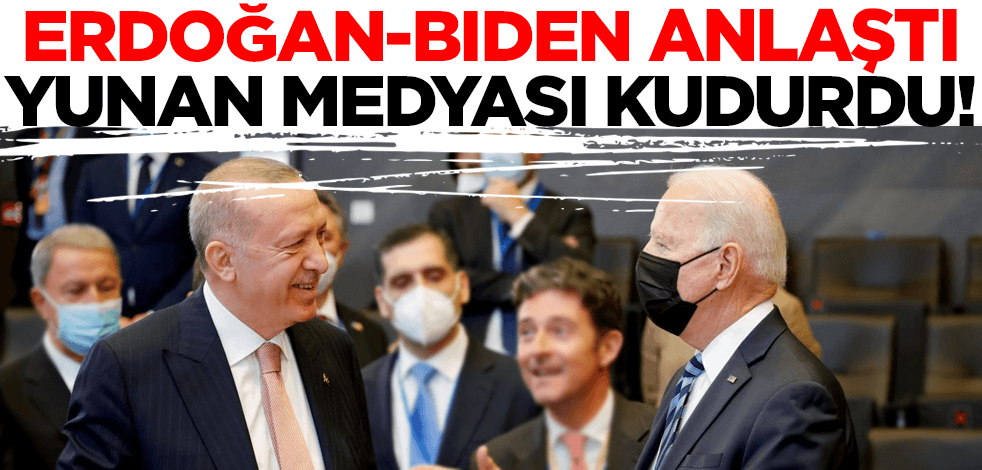 Erdoğan-Biden anlaşması Yunan medyasını kudurttu
