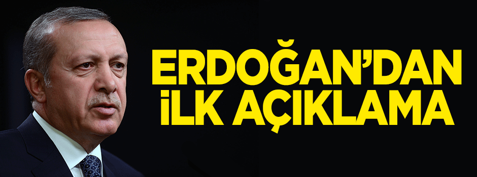 Erdoğan: Birliğimize kasteden saldırıyı kınıyorum