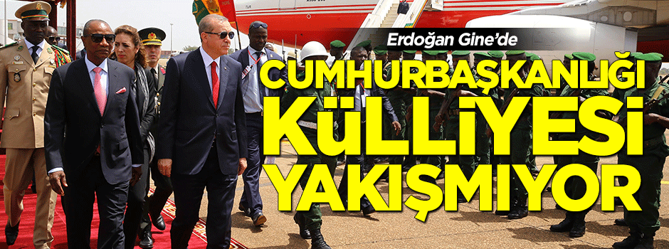 Erdoğan: Bu Cumhurbaşkanlığı yakışmıyor
