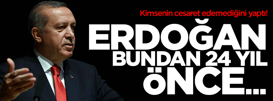 Erdoğan çözümün yol haritasını 1991'de çizdi