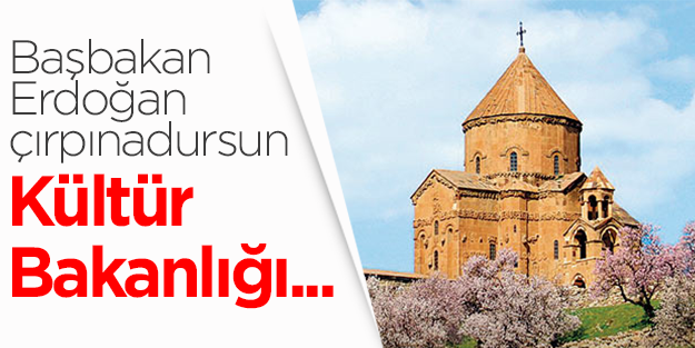 Erdoğan değerleri korumak çırpınadursun, Kültür Bakanlığı...