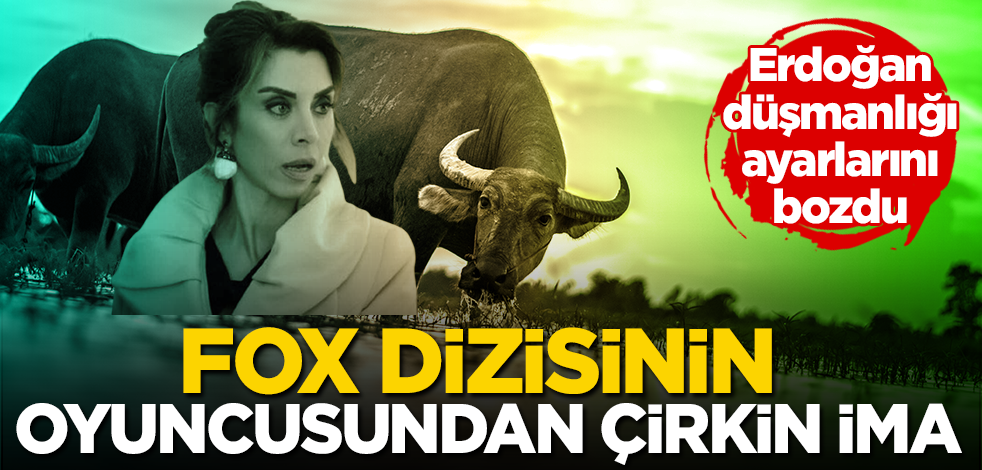 Erdoğan düşmanlığı ayarlarını bozdu! FOX dizisinin oyuncusundan çirkin ima