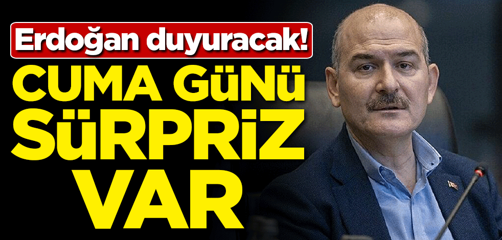 Erdoğan duyuracak! Cuma günü sürpriz açıklanacak
