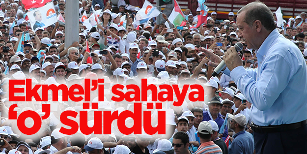 Erdoğan: Ekmel'i tezgaha Pensilvanya sürdü