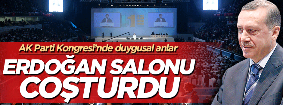 Erdoğan için hazırlanan film salonu coşturdu