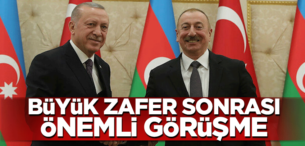 Erdoğan ile Aliyev görüştü