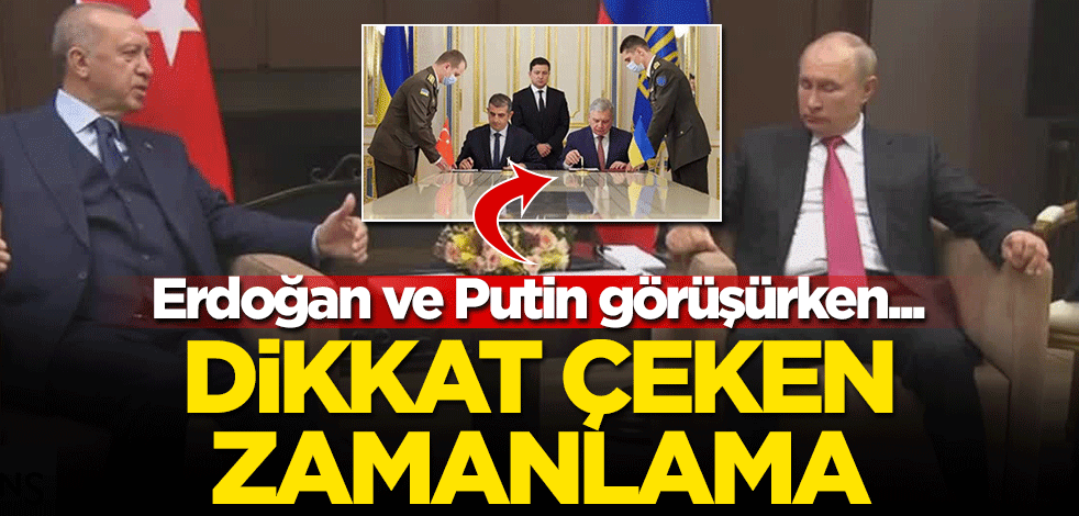 Erdoğan ile Putin Rusya'da görüşürken, Ukrayna'da atılan dikkat çeken imzalar!