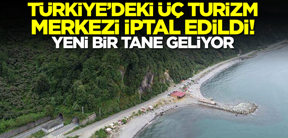 Erdoğan imzaladı! Türkiye'deki üç turizm merkezi iptal edildi