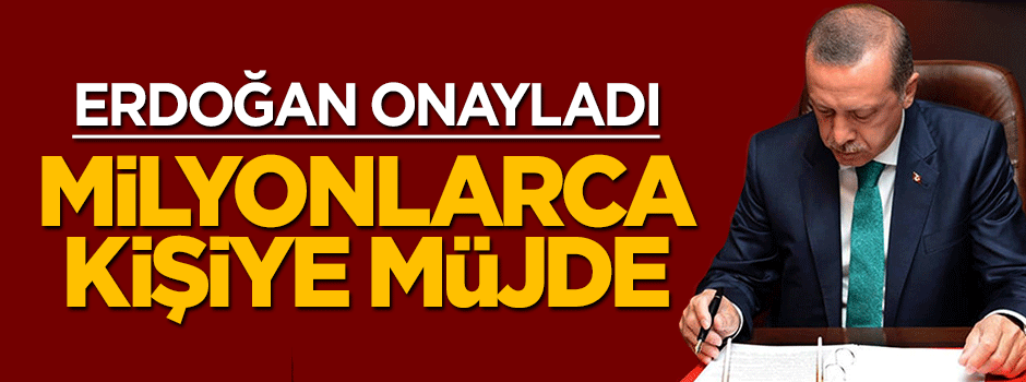 Erdoğan imzayı attı: Kamu çalışanlarına ikramiye ödenecek