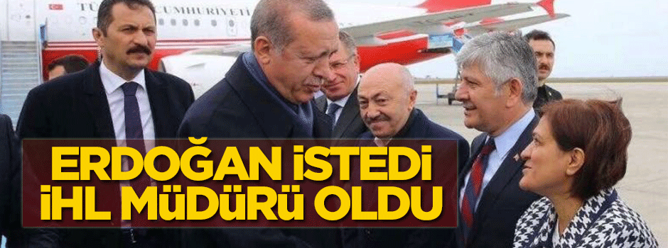 Erdoğan istedi, o rektör İmam Hatip'e müdür oldu