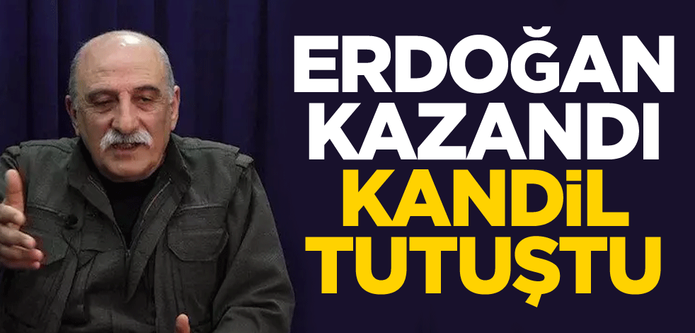 Erdoğan kazandı, Kandil tutuştu!