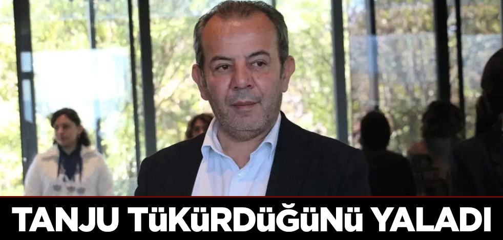 'Erdoğan kazanırsa aday olmayacağım' demişti! Tanju Özcan tükürdüğünü yaladı