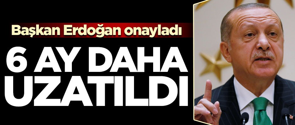 Erdoğan onayladı! Varlık Barışı'nda süre, 6 ay uzatıldı
