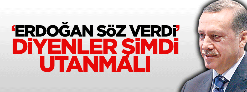 "Erdoğan PKK’ya federasyon sözü verdi" diyenler şimdi utanmalı