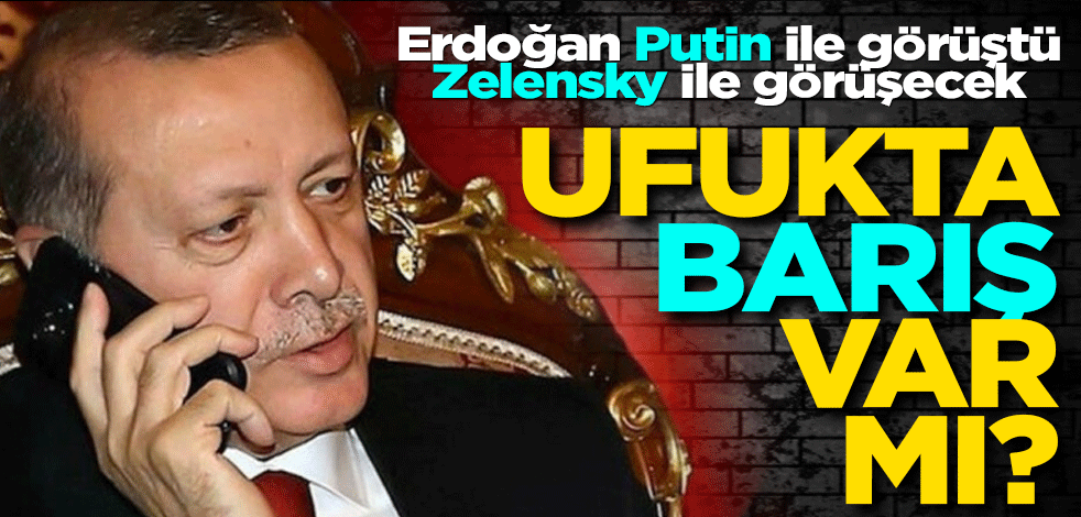 Erdoğan, Putin ile görüştü, Zelensky ile görüşecek! Ufukta bir barış planı var mı?