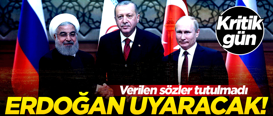Erdoğan, Putin ve Ruhani Çankaya Köşkü’nde 'İdlib'i görüşecek