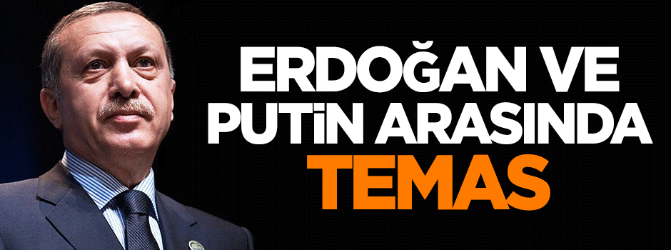 Erdoğan, Putin'le görüştü