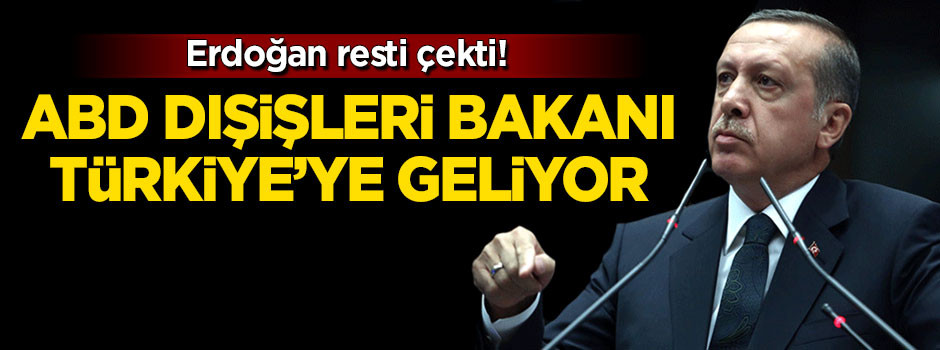 Erdoğan resti çekti! ABD Dışişleri Bakanı Türkiye'ye geliyor