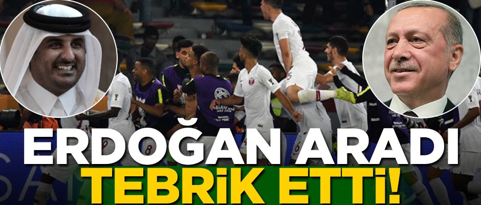 Erdoğan Şeyh Temim ile görüştü