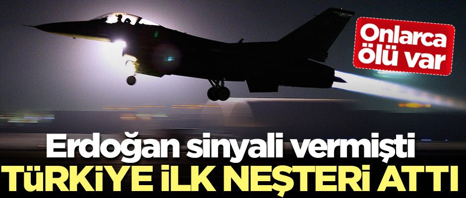 Erdoğan sinyali vermişti! Türkiye, Fırat’ın doğusuna ilk neşteri attı