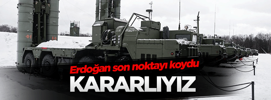 Erdoğan son noktayı koydu: Kararlıyız