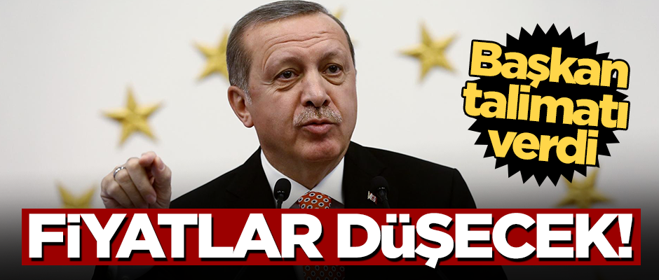Erdoğan talimat verdi! Ramazan'da gıda fiyatları düşecek
