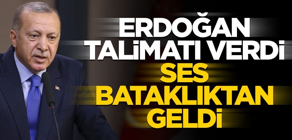 Erdoğan talimatı verdi, ses bataklıktan geldi