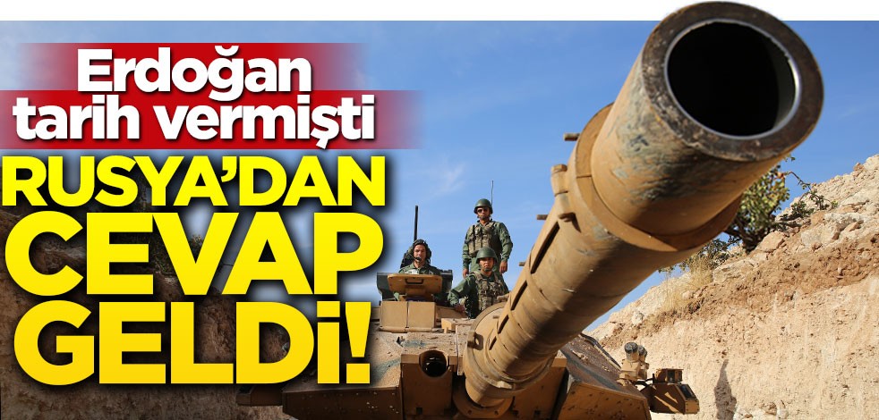 Erdoğan tarih vermişti... Rusya'dan cevap geldi!