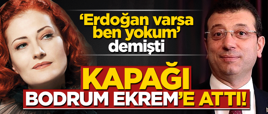 'Erdoğan varsa sahneye çıkmam' demişti, İmamoğlu’na kapağı attı