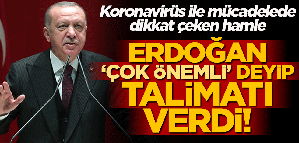 Erdoğan: Vatandaşımız sabretsin, tedbirlere uyulursa virüs azalacak!