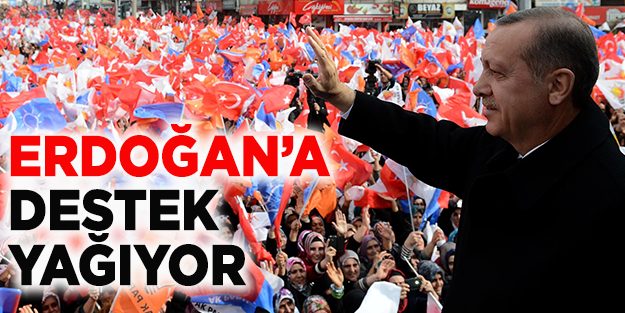 Erdoğan'a tebrik yağıyor