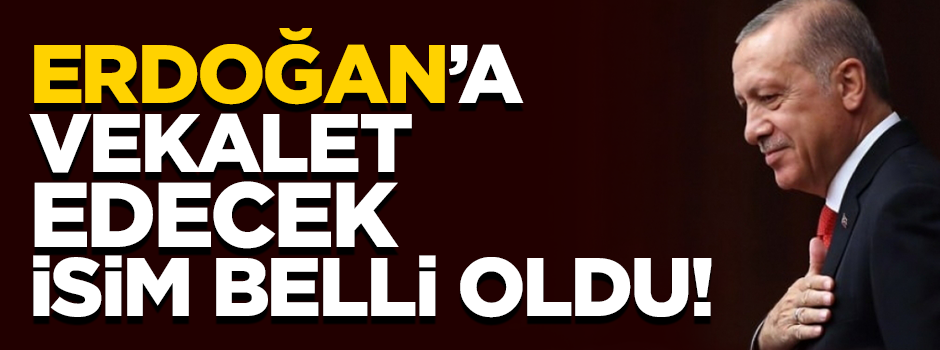 Erdoğan'a Fuat Oktay vekalet edecek